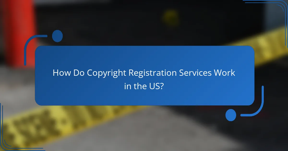 How Do Copyright Registration Services Work in the US?