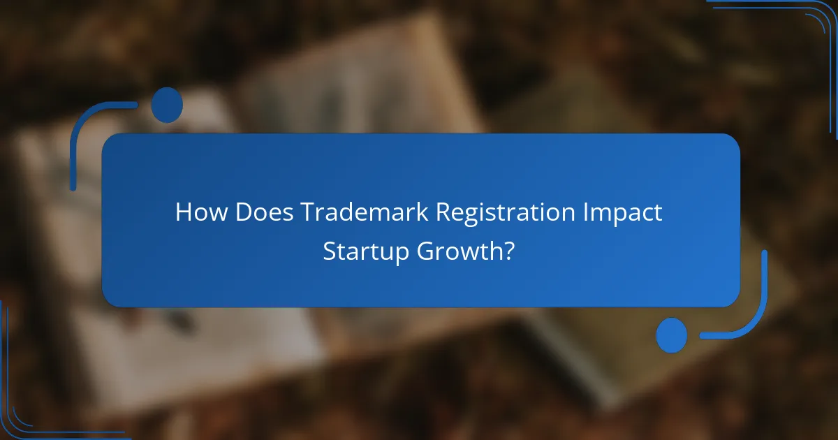 How Does Trademark Registration Impact Startup Growth?