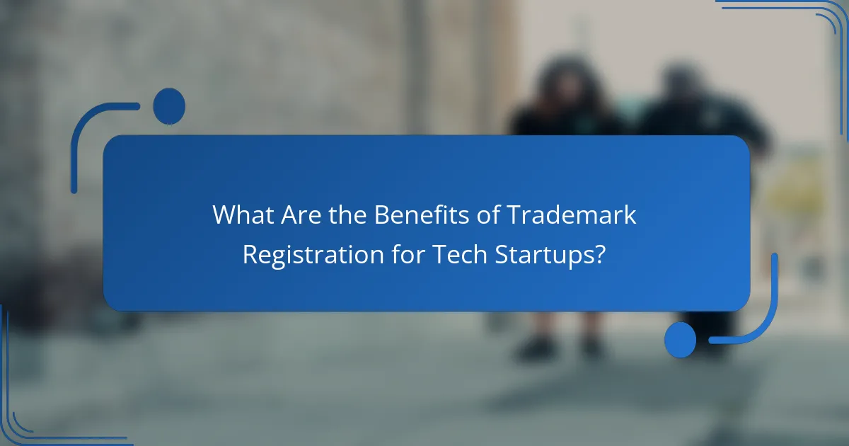What Are the Benefits of Trademark Registration for Tech Startups?
